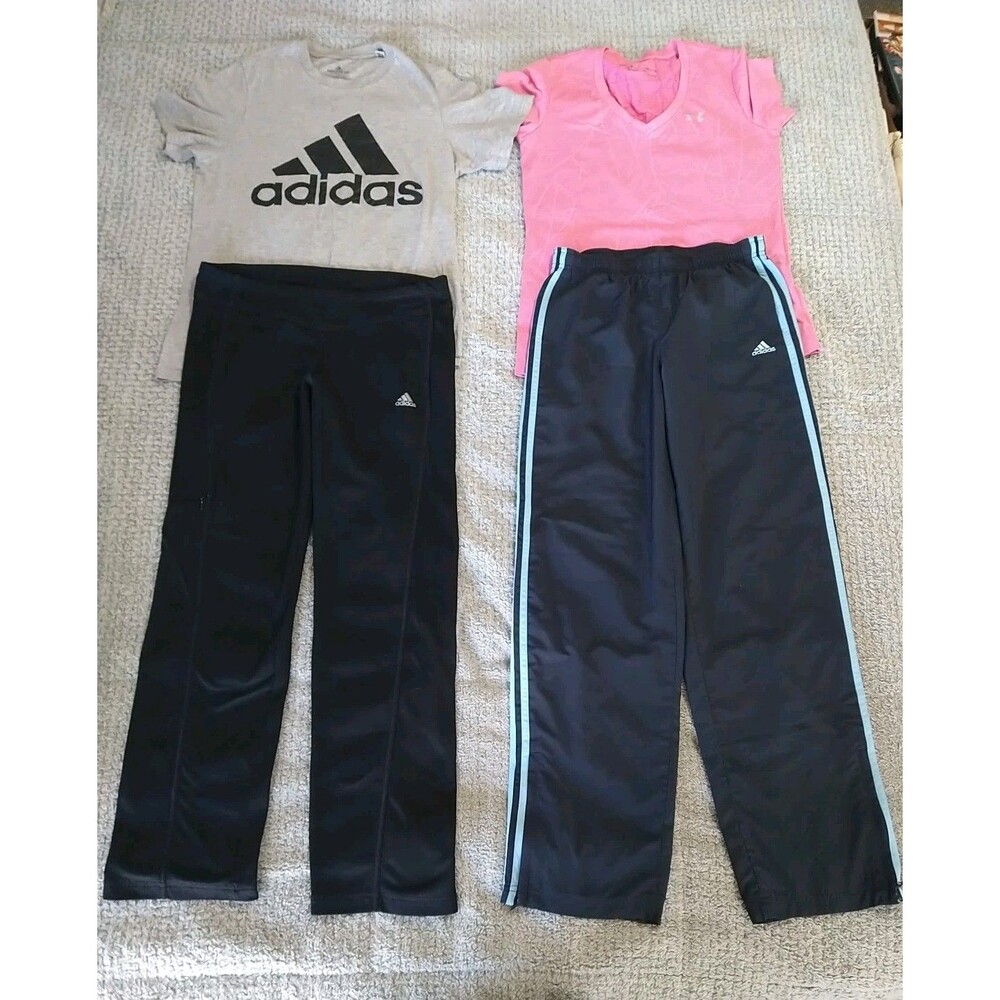 Adidas/Under Armor Ladies Athletic Lot Small 4 Piece Logo